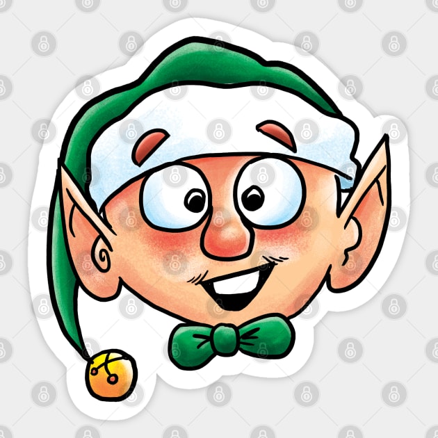 Christmas Elf Sticker by Grasdal